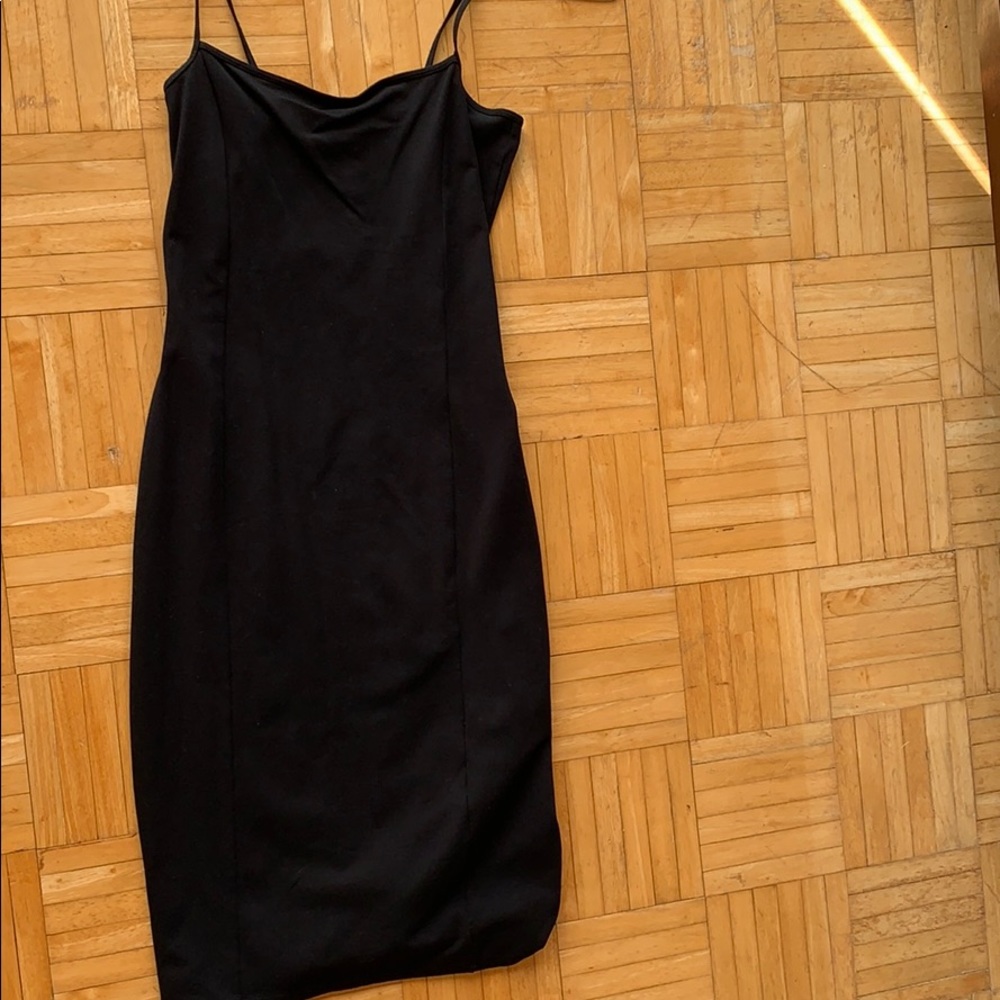 Black maxi dress